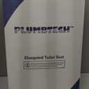 2F1E6-02 Slow Close Plastic Elongated Top Mount Toilet Seat with Adjustable Release and Clean Hinge