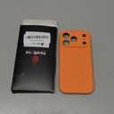 FireNova Magnetic for iPhone 17 Pro Case, Compatible with MagSafe, [Integrated Silicone Camera Control Button] [Camera Protection] Anti-Scratch Microfiber Lining Phone Case, 6.3", Orange