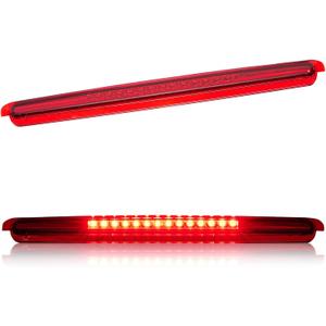 Third 3rd Brake Light LED for 2005-2010 Scion tC, High Mount Rear Brake Lights Assembly for 05-10 Scion tC, Waterproof Center Cab Lamp Stop Light (Red)