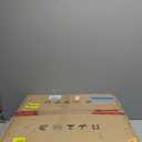 Black Crystal Chandelier 23.62'' K9 Crystal Round Pendant Lights Adjustable 5-Tier Large Modern Crystal Chandelier for Dining Room Living Room Kitchen Island Bedroom Foyer Entryway (24" Flat)