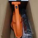 BLACK+DECKER Electric Leaf Blower, Handheld Blowers for Lawn Care, Lightweight, 180 MPH 180 CFM, 7-Amp, Corded (LB700)
