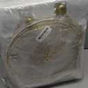 PoKat Touch Bedside Table Lamps with USB Ports for Bedroom Living Room, 25'' Dimmable Nightstand Touch Lamps for Living Room, Modern Ceramic Lamps for Night Stands Bedroom, Office, White and Beige