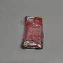 iCoverCase Compatible with iPhone SE(2022)/SE(2020)/7/8/6/6s Wallet Case with Card Slots Holder and Wrist Strap Premium PU Leather Kickstand Magnetic Clasp Shockproof Flip Cover Case (Red)