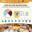 ARTPAR Air Dry Clay Kit for Kids-12 Animals Modeling Magic Clay,DIY Art Crafts Molding Clay Set,Ultra Light & Soft, Safe & Non-Stick with Sculpting Tools & Tutorials, Unique Gifts for Boys & Girls