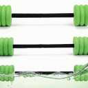 Soulchen 3 Pack Swim Barbells Long Aquatic Exercise Dumbbells Eva Foam Water Weights Dumbbell Pool Exercise Equipment for Adults for Pool Strength Training Workouts Loss