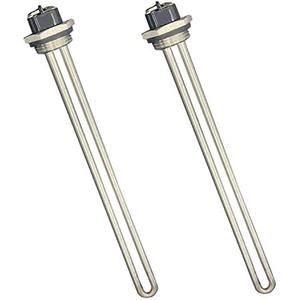 Upgraded 100108283 Water Heater Element, For AO Smith Electric Water Heaters, 4500W 240V Screw-In, Replace 100108284 9000092015 9000092045 Heating Element, With New Gasket，2 pack