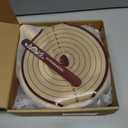 Superbaking Sourdough Starter Kit, 9" Round Banneton Bread Proofing Basket Set, Sourdough Bread Baking Supplies, Sourdough Tools with Silicone Bread Sling, Bread Making Tools, Baking Gifts