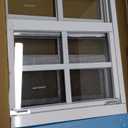 COLORPAPA 2 Pack Shed Windows,12" x 18" Small Sliding Windows,Flush Mount Windows with Tempered Glass and Fiberglass Screen for Shed, Chicken Coop, Playhouse, Household, Garage, Barns (White)