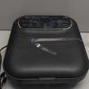 Collapsible Foot Spa Electric Rotary Massage, Foot Bath with Heat, Bubble,Temp Control, and 24 Motorized Shiatsu Massage Balls, Pedicure Foot Spa Tub for Stress Relief (Black)