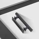 EaseLife 2 Pack 12" Sliding Barn Door Handles and Pulls Hardware,Rustic Double Sided,Heavy Duty