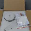 Brushed Nickel Pendant Light - Modern Pendant Lights Kitchen Island with Handblown Glass, Vintage Hanging Light for Kitchen with Adjustable Height, Lithging Fixture for Dining Room Sink (9.25in-pendant)