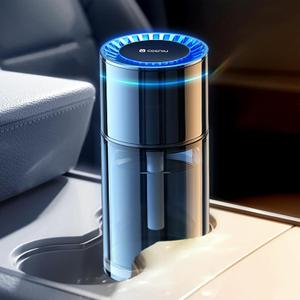 Ceeniu New Smart Car Air Freshener, 135ml Last 6 Months, Auto Start/Stop, Car Freshener Long Lasting, Multi-Mode Adjustable, Ambiance Light, Natural French Fragrance, CF3 Air Diffuser, Cologne Scent
