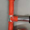 Lifemaster Mini 3-Wheel Kids Scooter with Multi-Color Wheel Lights  4-Height Adjustable Handlebar, Wide Anti-Slip Deck, Child Safety Certified, Boys & Girls Ages 2+ Supports Up to 110 lbs (Red)