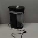 Nostalgia 3-Quart Iced Tea & Coffee Brewing System With Double-Insulated Pitcher, Strength Selector & Infuser Chamber, Also Perfect For Lattes, Lemonade, Flavored Water, Black