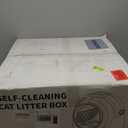 Self Cleaning Litter Box,Automatic Cat Litter Box for Multiple Cats,Robot with APP Control,Smart Dual Safety Protection,Odor-Free Waste Disposal Includes Trash Bags,Grey S20