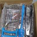 Square Air Fryer Accessories, 8 Inch XL Deep Fryer Accessories Compatible with Philips Cosori Ninja Gowise Gourmia Chefman Comfee Air Fryer, Fit 3.6QT-6.8QT Square Air Fryer