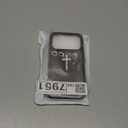 Magnetic for iPhone 17 Pro Case Christian Cross Camo Phone Case, Shockproof Slim Soft TPU and Hard PC Protective Cases Compatible with MagSafe Protective for Religious Boy Men Women, Black