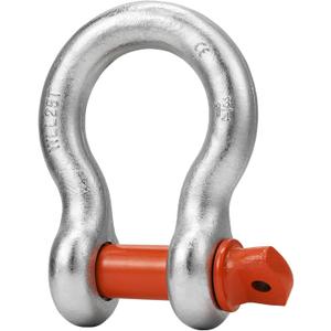 Leero 1-3/4" D Ring Shackles, 25 tons (50,000 Lbs) Working Load Limit, Clevis Shackle with 2" Alloy Screw Pin, Heavy Duty Shackles for Towing, Terrain Vehicle, Jeep, Trailer, Orange (1 Pack) Leero 1-3/4" D Ring Shackles, 25 tons (50,000 Lbs) Working Load Limit, Clevis Shackle with 2" Alloy Screw Pin, Heavy Duty Shackles for Towing, Terrain Vehicle, Jeep, Trailer, Orange (1 Pack)