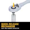 DEWALT 142 Piece Mechanics Tool Set, 1/4 Inch and 3/8 Inch Drive, SAE and Metric (DWMT45425)