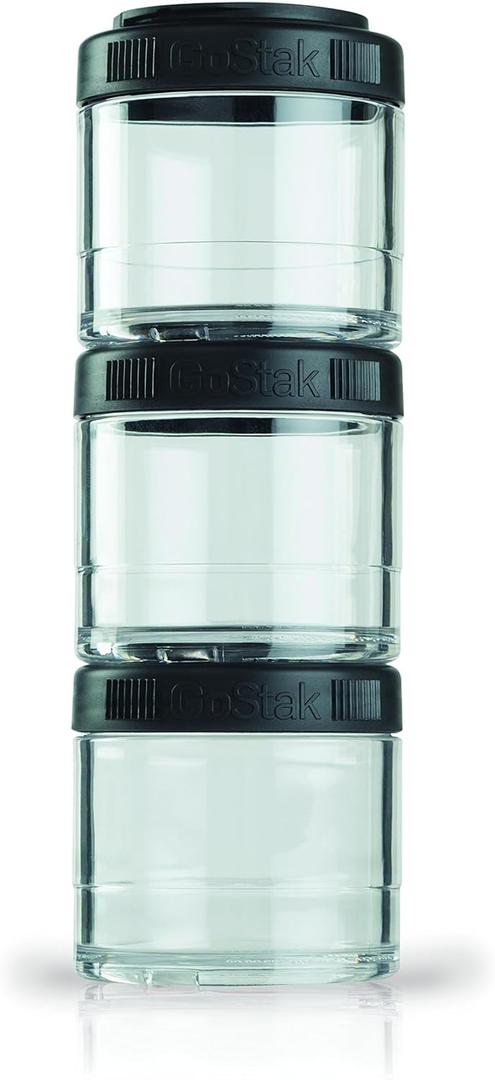 BlenderBottle GoStak 100cc 3Pak - Black Color Black Style: 100cc 3-Pak, Model: C00315