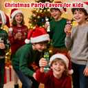 2 x Christmas Crackers with Prizes for Kids 12 PCS Christmas Party Favors Supplies Bulk Mini Non-Snap Dinner Table Favor Games Goodie Bag Stuffers Classroom Prizes Student Gifts Toys for Boys Girls