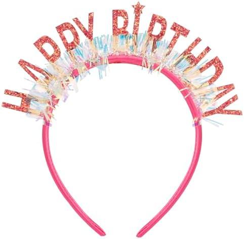HAPPY BIRTHDAY Birthday Headbands for Women Happy Birthday Tiaras for Girls Birthday Crowns Decorations Party Accessories