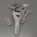 Electric Foot Callus Removers Rechargeable, Portable Electronic Foot File Pedicure Tools, Electric Callus Remover Foot Scrubber Kit, Professional Foot Care Ideal Gift for Dead, Hard Cracked Dry Skin (001-white)