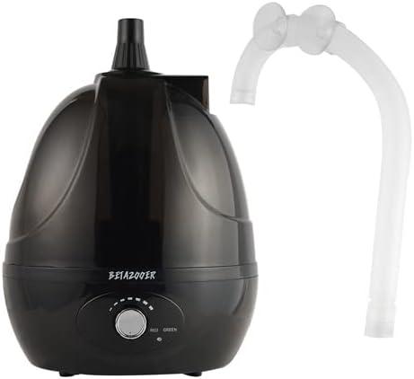 BETAZOOER Reptile Humidifiers Mister Fogger with Extension Tube/Hose, Suitable for Reptiles/Amphibians/Herps/Vivarium with Terrariums and Enclosures (2.5 Liter Tank)
