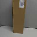 WONDROUS' DECO Wooden Christmas Tree Figurine, Tabletop Silver Tree Figurine, Set of 2 Desk Centerpieces for Christmas Decor