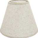 Aspen Creative 32291 Transitional Hardback Empire Shaped Spider Construction Lamp Shade in Flaxen, 14" wide (7" x 14" x 11")