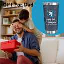 Birthday Gift For Dad - Father's Day Gifts from Daughter, Son, Kids - Husband Gift - Birthday Present Ideas For Father, New Papa, Bonus Father From Daughter, Son - 20 Oz Tumbler