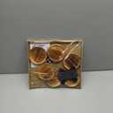 6Pcs Wooden Coasters for Drink-Acacia Wood Drink Coasters Set with Holder for Coffee Table Decor,Modern Cup Coaster for Kitchen Accessories Cute Beer Bar Decorative Rustic Outdoor Coasters (6 Pieces - 4.3 x 4.3 inches)