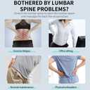 Back Massager-Back Stretcher for Relieving Back Pain, Adjustable Back Massage Board, Used for Spinal Decompression and Back clamp Pain Relief Device, Suitable for Home and Office use.