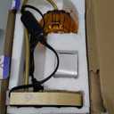 Candle Warmer Lamp with Timer, Dimmable Electric Candle Warmer Melter, Fragrance Candle Holders for Home Decoration Gift for Women, Dark-Orange