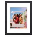 Vittanly 11x14 Picture Frame, Display Pictures 8x10 with Mat or 11x14 without Mat, Photo Frame for Wall Mounting, Black, 1 Pack