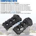 BL3Z-6582-H Engine Valve Cover w/Gasket Compatible with 2015-2017 Ford Expedition 2013-2016 F-150 2015-2023 Ford Transit-150 250 350 2015-2017 Lincoln Navigator 3.5L Turbo EcoBoost Replace#DL3Z-6582-C