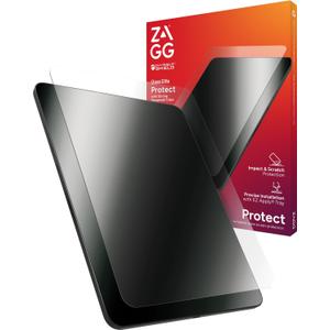 ZAGG Glass Elite iPad Air 11" (M5)/ (M4)/ (M3)/ (M2) Screen Protector - Ultra-Strong, Scratch-Resistant, Smudge-Free, Easy Install, Eco-Friendly, Tempered Aluminosilicate Glass