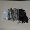 NORPERWIS Reading Glasses 5 Pairs Quality Readers Spring Hinge Glasses for Reading for Men and Women (5BLACK, 1.50)