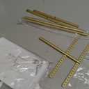 pickpiff Jewelry Stand Holder Organizer: 14.5" Sturdy Hanger for 80 Pcs Jewelry, Gift for Women, Gold Jewlery Tower for Necklace, Earring, Bracelet