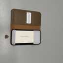 SHIELDON Case for iPhone 17e&16e 6.1", Genuine Leather Wallet RFID Blocking Credit Card Holder Folio Magnetic Kickstand Shockproof Full Protection Cover Compatible with iPhone 16e - Pebbled Khaki