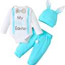 No Brand Banny Costume for Infants 60 3 Pcs White/Blue