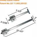 Complete Sink Repair Kit System-Undermount Sink Installation Kit- Bracket for kitchen (Patent)