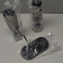 Salt and Pepper Grinder Set- Automatic Battery Pepper Mill Shakers Gifts for Men Dad, Adjustable Coarseness Upgraded Larger Capacity with Led Kitchen Essentials for New Home Housewarming (Stainless Steel)