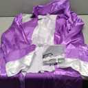 Morph Purple Pop Star Costume Men With Jacket And Wig, Musician Costume Adult, Halloween Costumes For Men (Large)