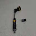 Melnor 65173AMZ RelaxGrip 8 Pattern 16" Pivoting Wand Bundle, Metal, Black, Yellow