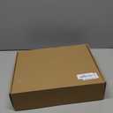 iRahmen 8.5x11 Picture Frame Set of 4, High Definition Real Glass Rustic Brown Frame, Wood Photo Frames 8.5 by 11 Diploma Document for Wall Hanging and Tabletop Display