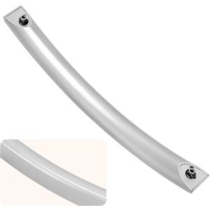 2025 Upgrade ME16A4021AS Microwave Door Handle, Replaces for Samsung DE94-04313F Handle, DE94-04313F Microwave Door Handle, Same as Samsung OEM Microwave Handle (No Screws)
