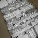 Bonpally Over The Toilet Storage Shelf, 4-Tier Adjustable Bathroom Organizer, No Drill Tension Mounted Shelves Metal, Space-Saving Bathroom Cabinet Rack Above Toilet for Small Bathroom Rooms, White