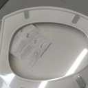 Elongated Toilet Seat, 18.5 Soft/Slow Close Oval (Oblong) Toilet Seat for Elongated Toilets, No-Slam Quiet-Close Lid, Easy-to-Install & Clean, Durable Never-Loosen White Plastic Seat