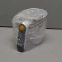 Electric Flour Sifter, Handheld Battery Operated Stainless Steel Mesh Shaker, Cup Shape Powder Shaker Strainer Kitchen Cooking Baking Pastry Tools 4 Cup/1L Capacity(White)